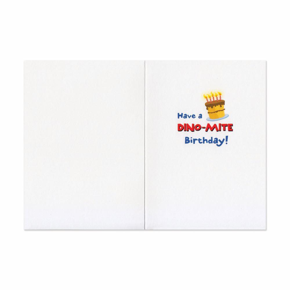 Peaceable Kingdom-Dinosaur Party Birthday Card-5677G-Legacy Toys