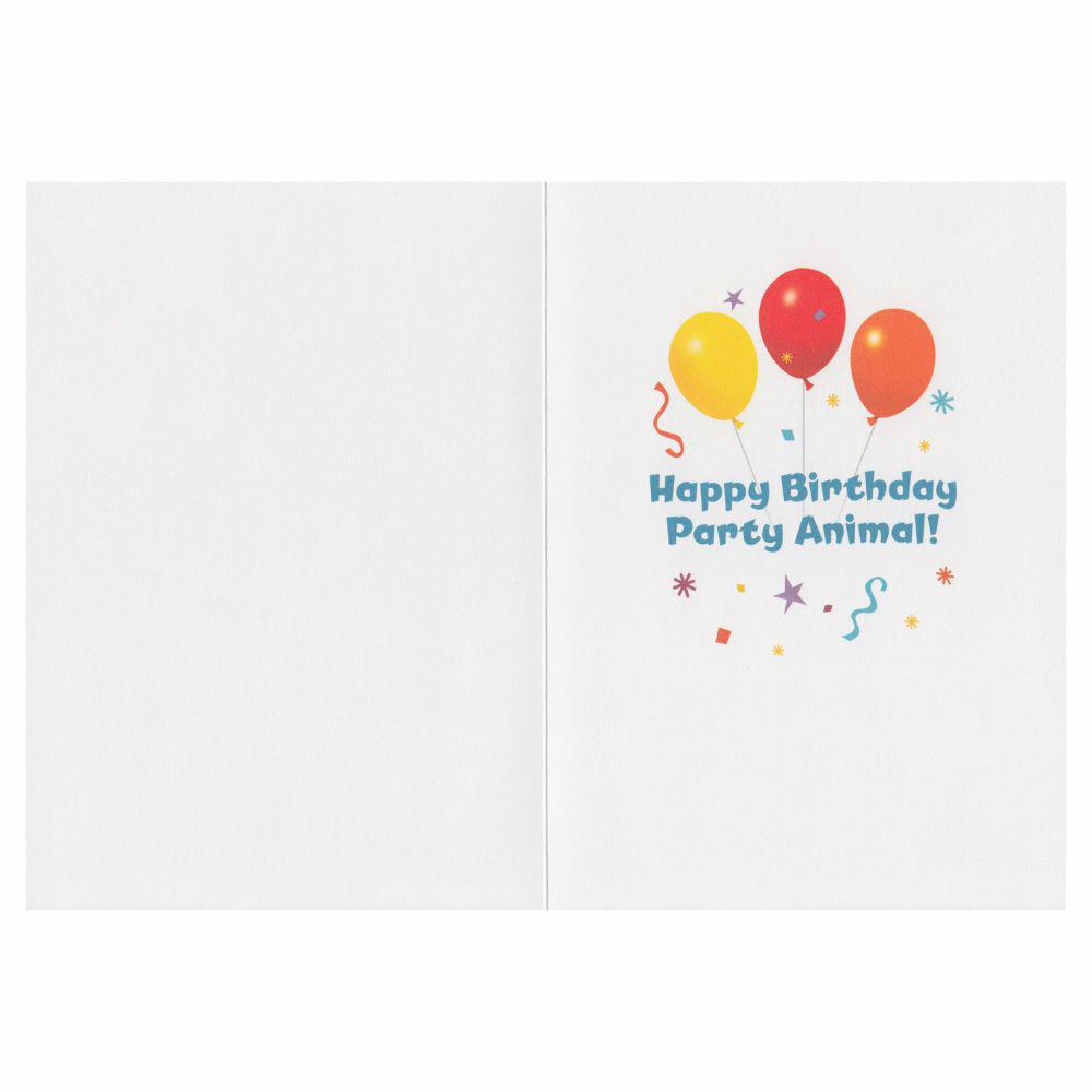 Peaceable Kingdom-Hamster Party Birthday Card-11083-Legacy Toys