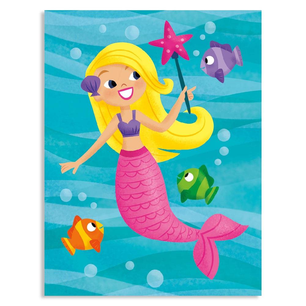 Peaceable Kingdom-Mini Card Enclosures-11038-Mermaid-Legacy Toys