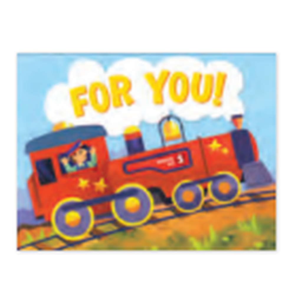 Peaceable Kingdom-Mini Card Enclosures-11041-Train - For You-Legacy Toys
