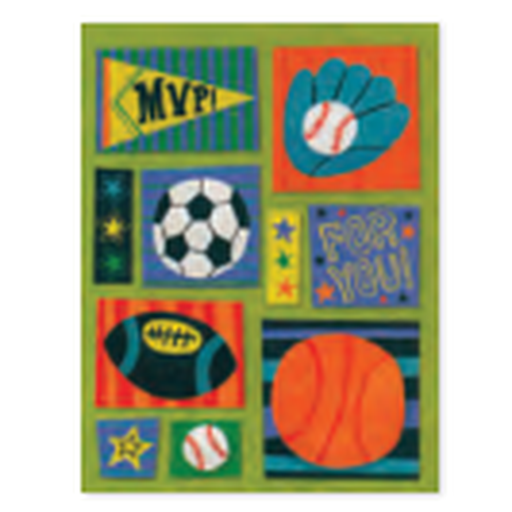 Peaceable Kingdom-Mini Card Enclosures-PK11008-Sports Pattern-Legacy Toys