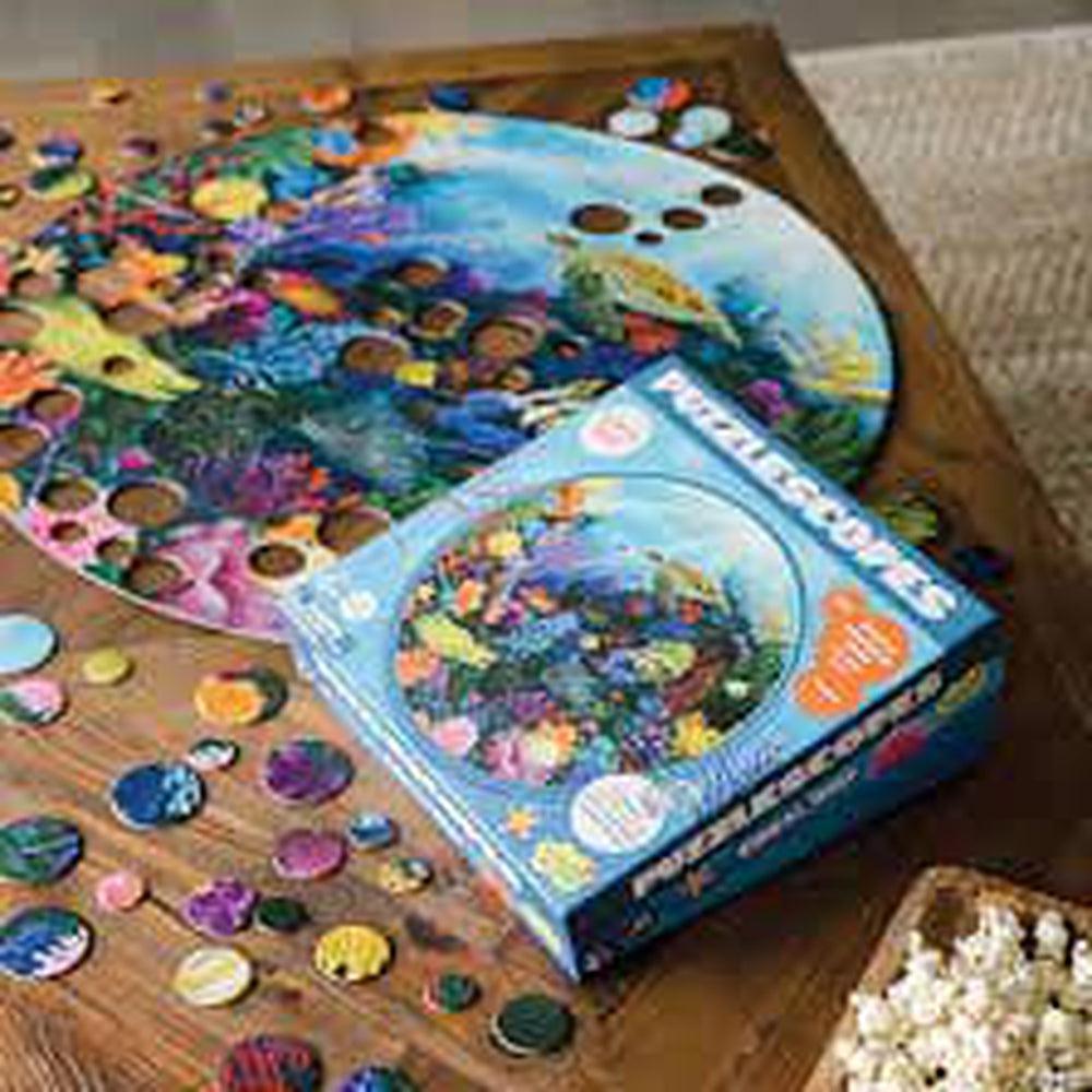 Peaceable Kingdom-Puzzlescopes - Underwater Disc Puzzle-PZ45-Legacy Toys