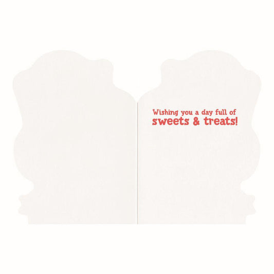 Peaceable Kingdom-Scratch & Sniff Birthday Card - Swirl Lollipops Candy-6501SS-Legacy Toys