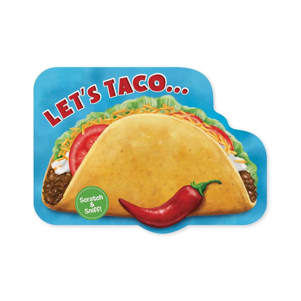 Peaceable Kingdom-Scratch & Sniff Birthday Card - Taco-6021SS-Legacy Toys