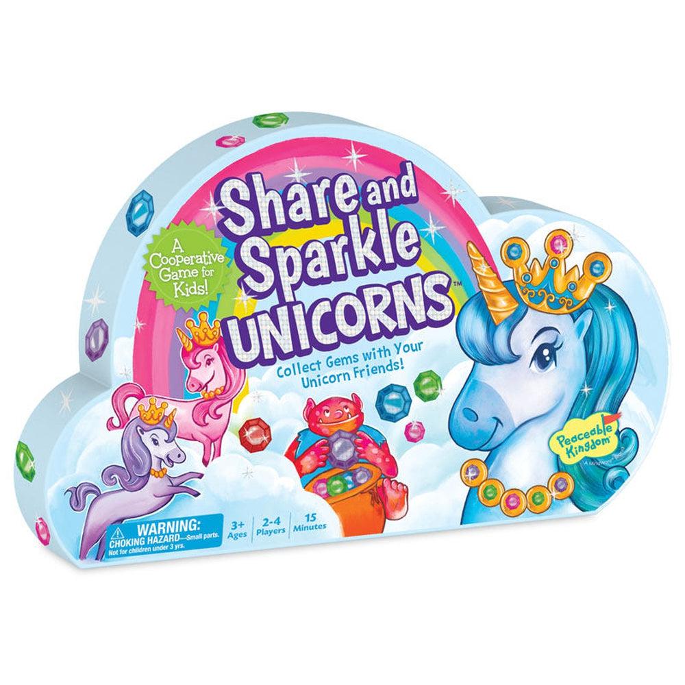 Peaceable Kingdom-Share & Sparkle Unicorns-GMC34-Legacy Toys