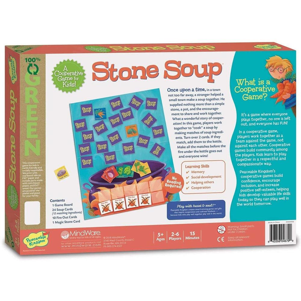 Peaceable Kingdom-Stone Soup Game-GM104-Legacy Toys