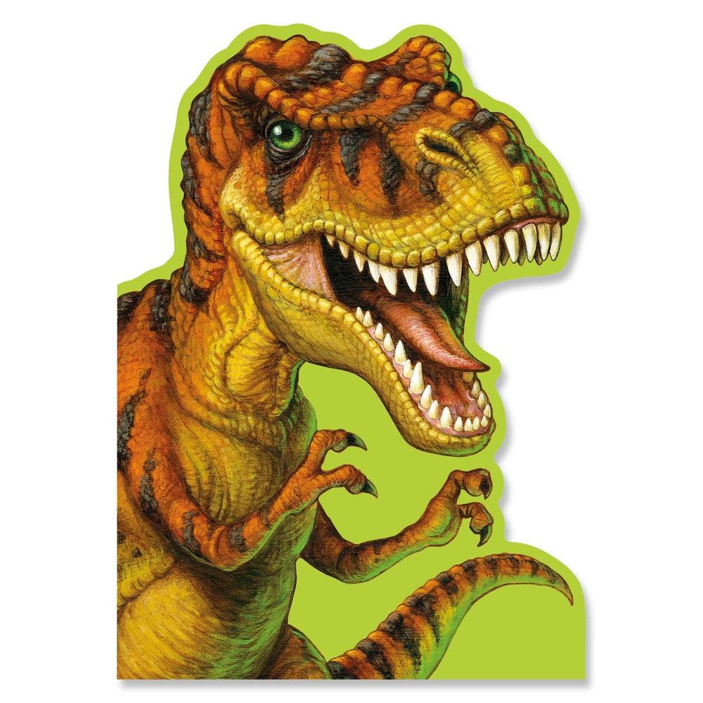 Peaceable Kingdom-T-Rex Die Cut Birthday Card-11378-Legacy Toys
