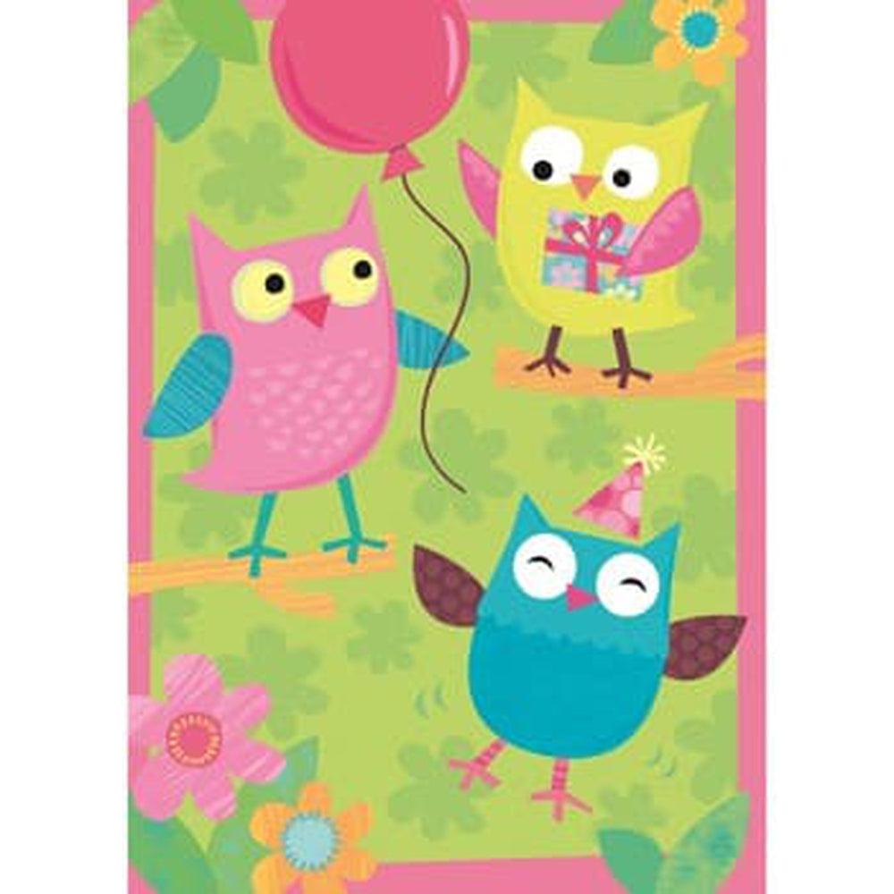 Peaceable Kingdom-Three Owls Birthday Card-11084-Legacy Toys