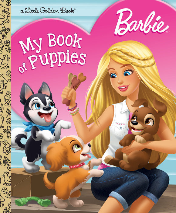Penguin Random House-Barbie: My Book of Puppies-9781524715083-Legacy Toys