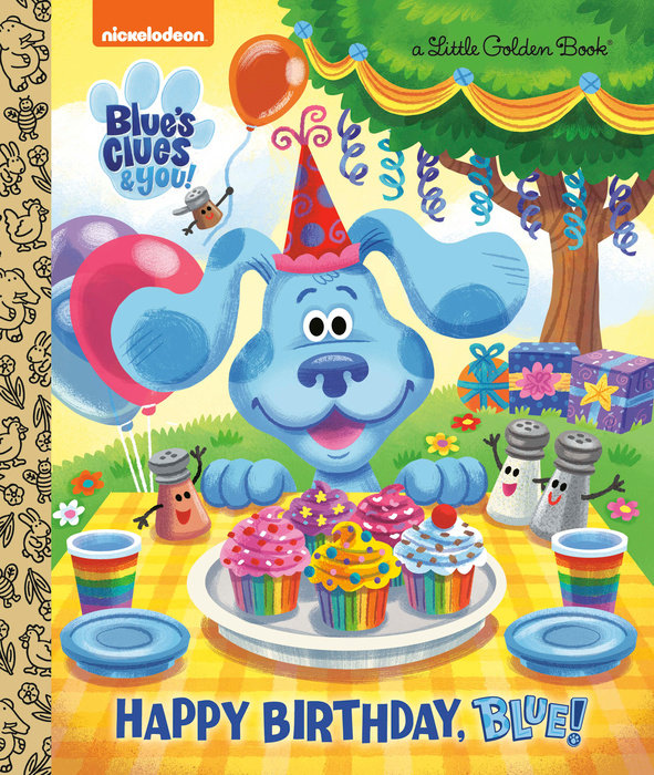 Penguin Random House-Happy Birthday, Blue! (Blue's Clues & You)-9780593123935-Legacy Toys