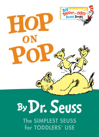 Penguin Random House-Hop on Pop Big Bright & Early Board Book-9780553496796-Legacy Toys