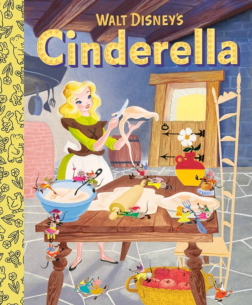 Penguin Random House-Walt Disney's Cinderella Little Golden Board Book-9780736421515-Legacy Toys