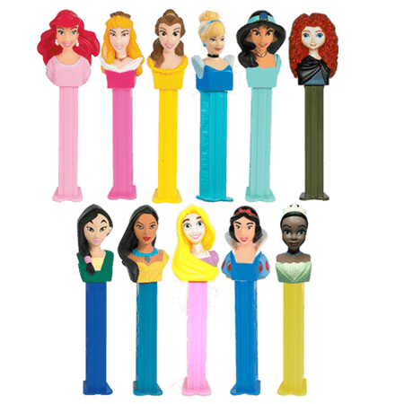 PEZ Candy-Pez Blister Card Dispenser - Disney Princesses - Assorted Styles-79819-Legacy Toys