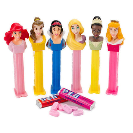 PEZ Candy-Pez Blister Card Dispenser - Disney Princesses - Assorted Styles-79819-Legacy Toys