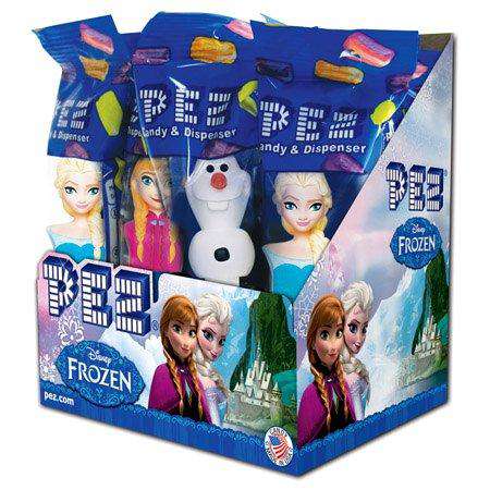 PEZ Candy-Pez Blister Card Dispenser - Frozen - Assorted Styles-79415-Legacy Toys