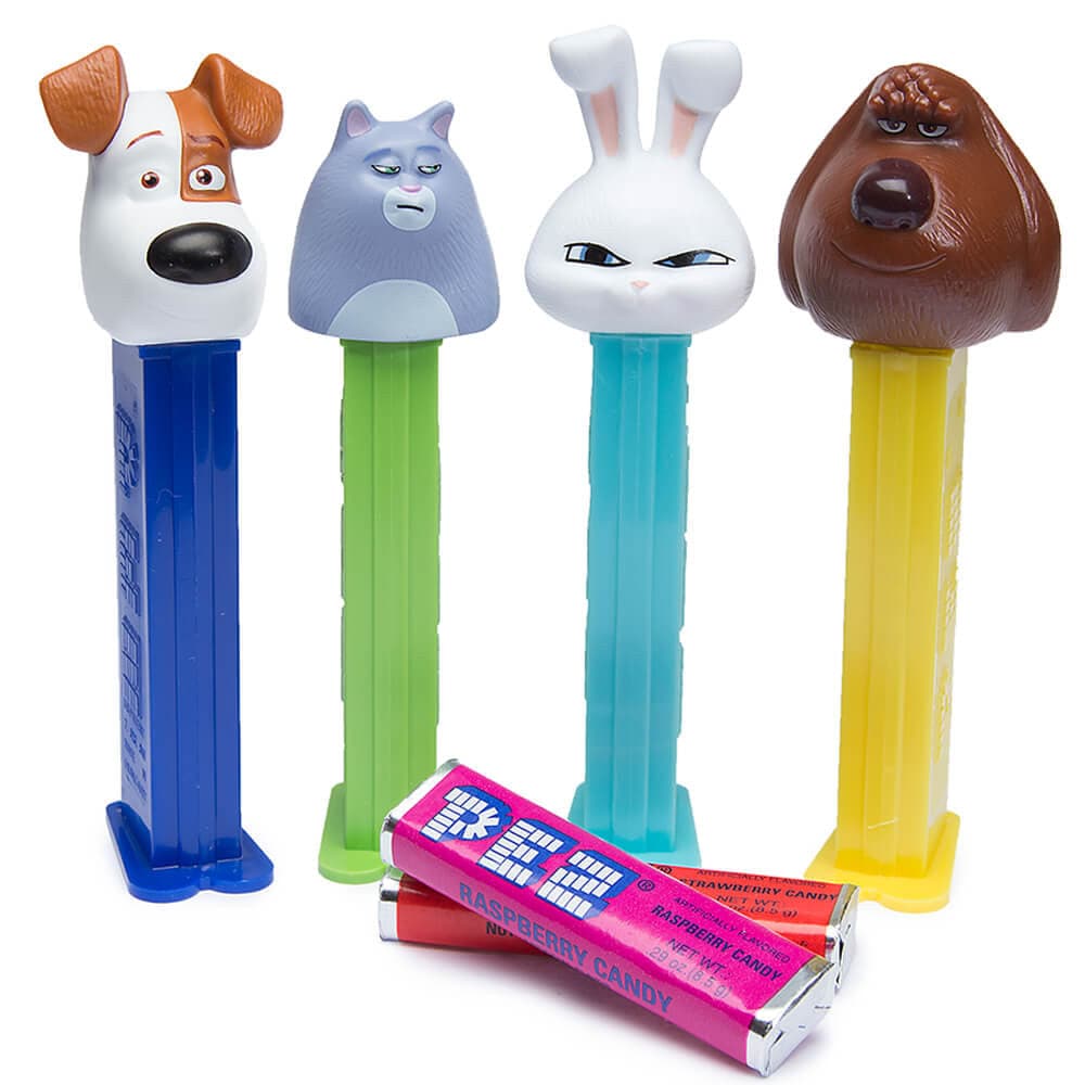 PEZ Candy-Pez Blister Card Dispenser - Secret Life of Pets - Assorted Styles-79616-Legacy Toys