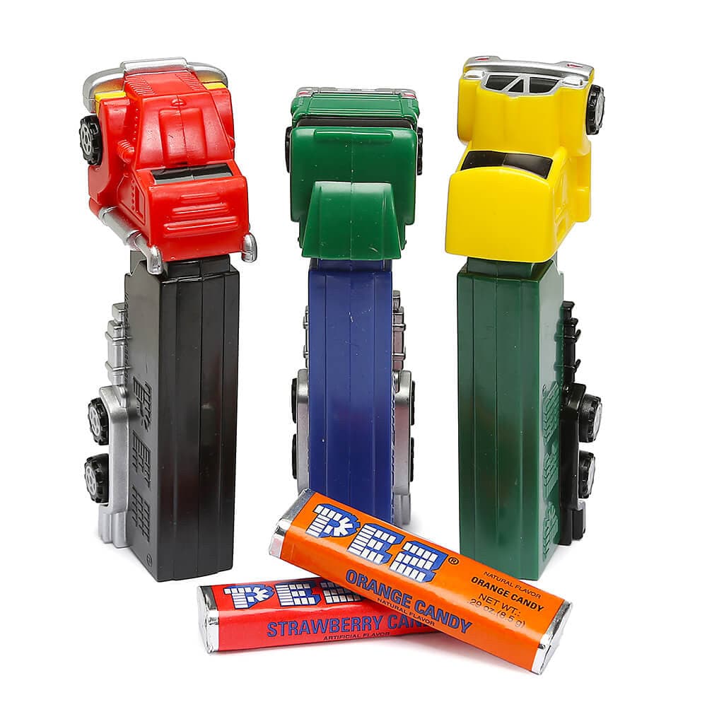 PEZ Candy-Pez Blister Card Dispenser - Trucks / Rigs - Assorted Styles-79874-Legacy Toys