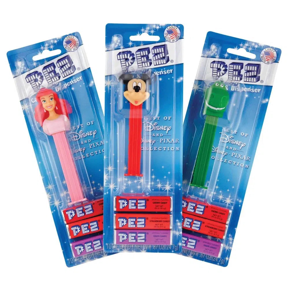 PEZ Candy-Pez Dispenser Blister Card - Best of Disney / Pixar - Assorted Styles-79275-Legacy Toys