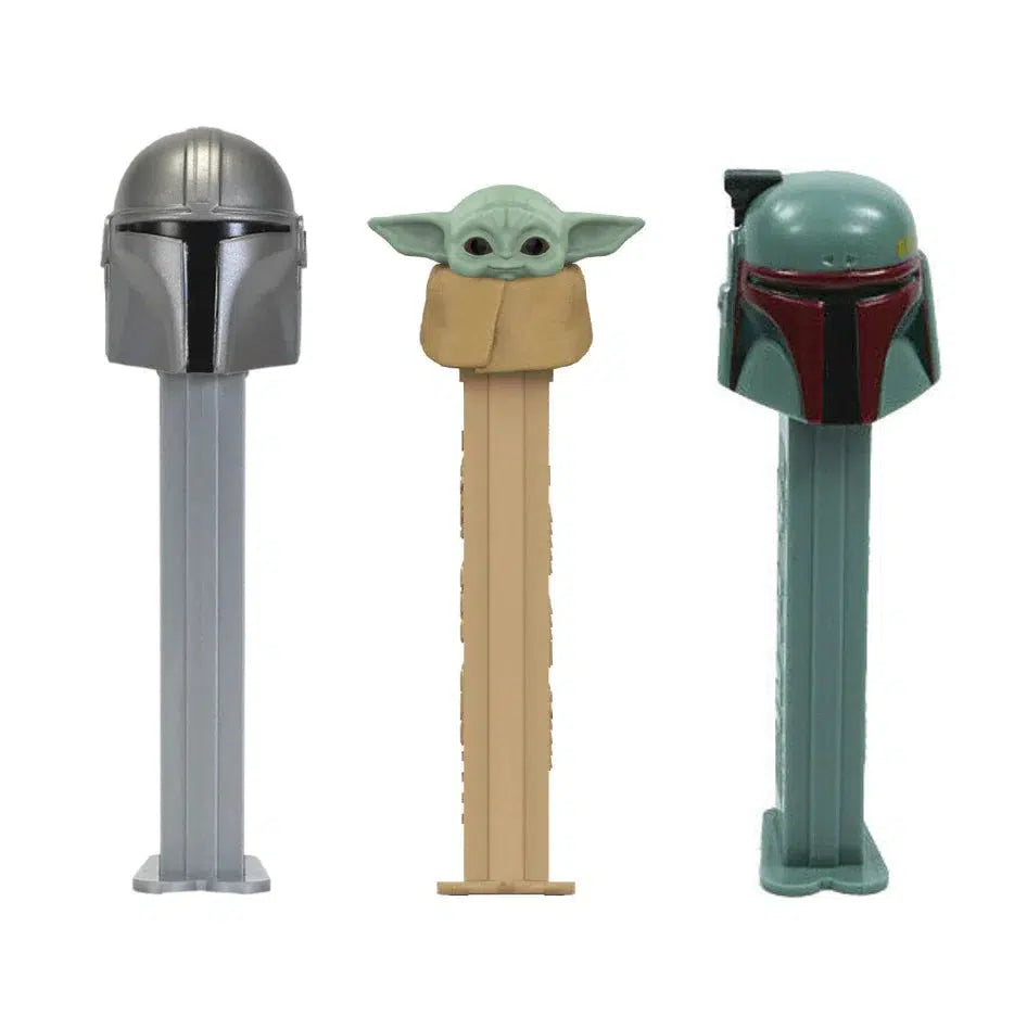 PEZ Candy-Pez Dispenser Blister Card - Mandalorian - Assorted Styles-79800-Legacy Toys
