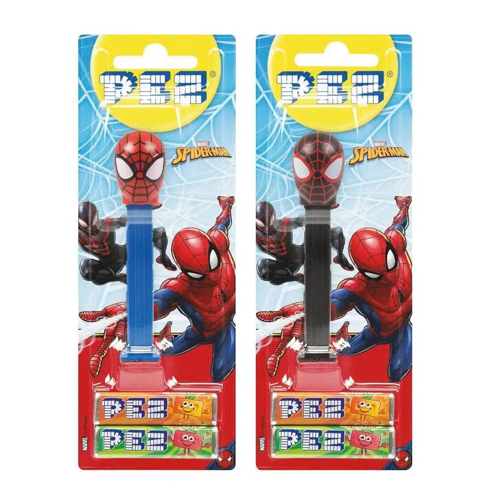 PEZ Candy-Pez Dispenser Blister Card - Spider-Man - Assorted Styles-79116-Legacy Toys