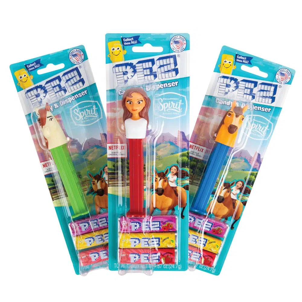 PEZ Candy-Pez Dispenser Blister Card - Spirit - Assorted Styles-79605-Legacy Toys