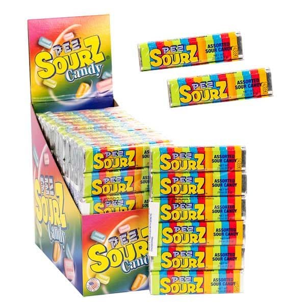 PEZ Candy-Pez - Sourz Candy Refills - 6 Pack-164-Legacy Toys
