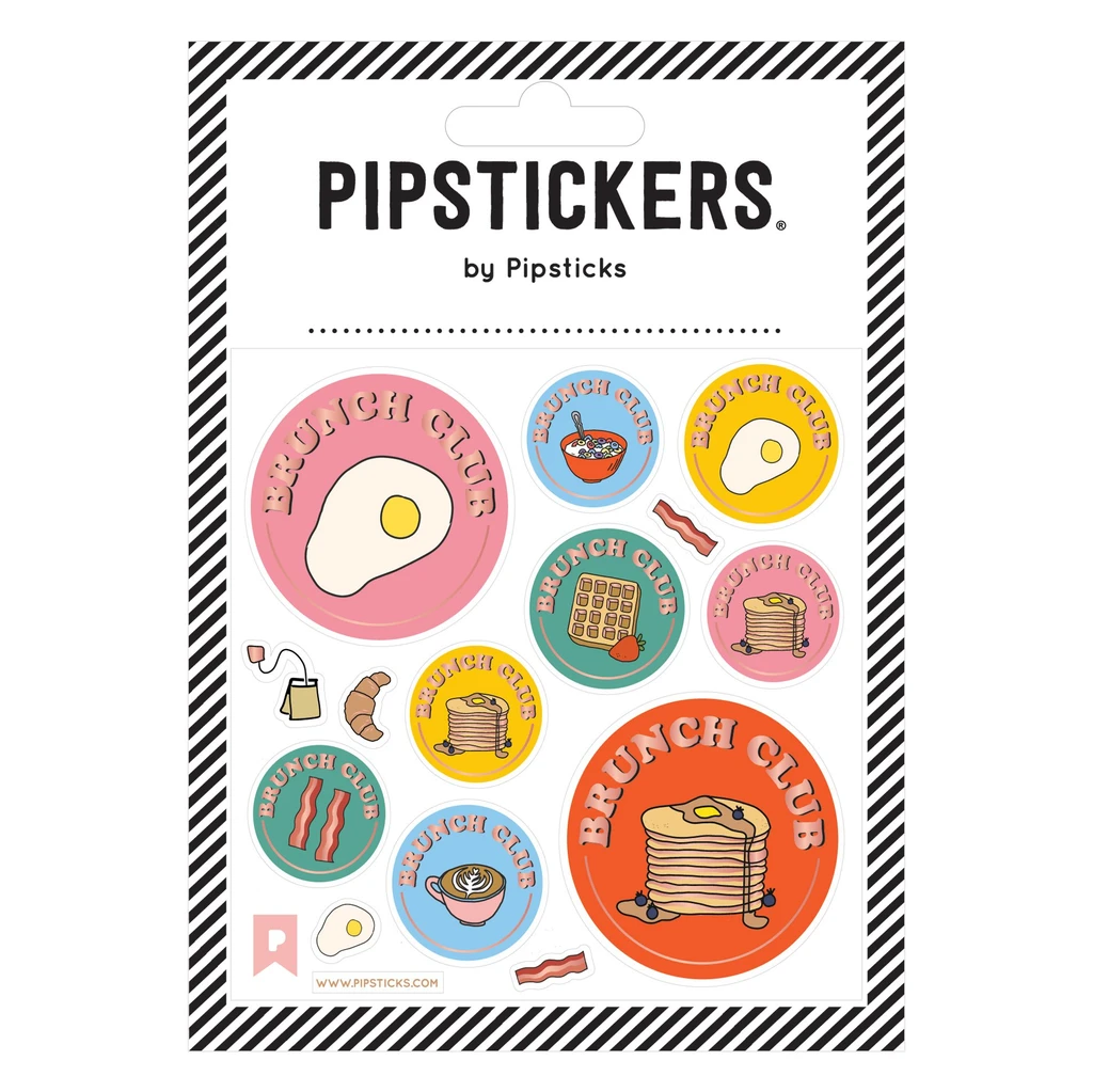 Pipsticks-Pipsticks - Stickers Brunch Club-AS000291-Legacy Toys