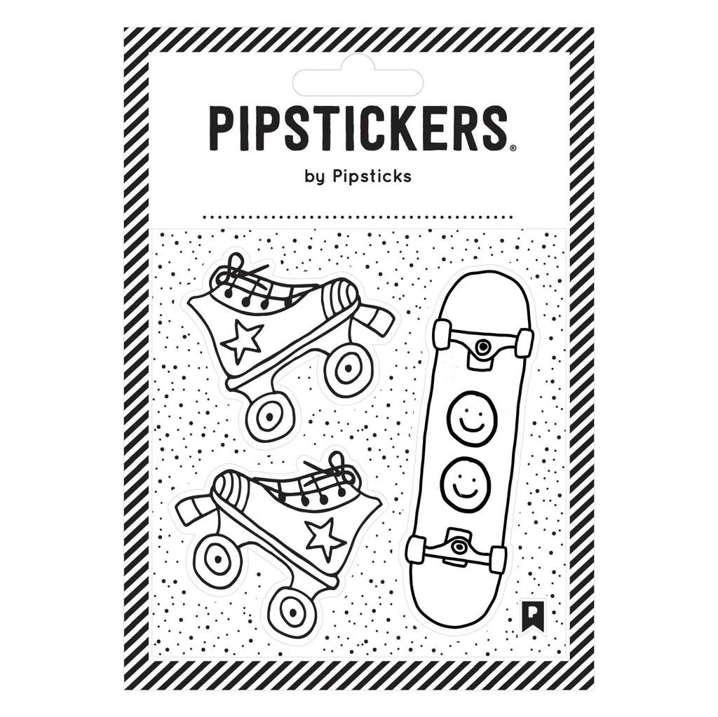 Pipsticks-Pipsticks - Stickers Color In Skate Park-AS000450-Legacy Toys
