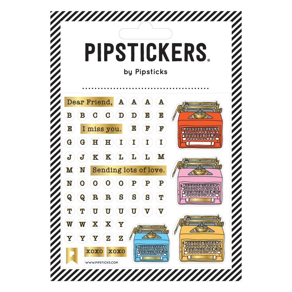 Pipsticks-Pipsticks - Stickers Moveable Type-AS000006-Legacy Toys