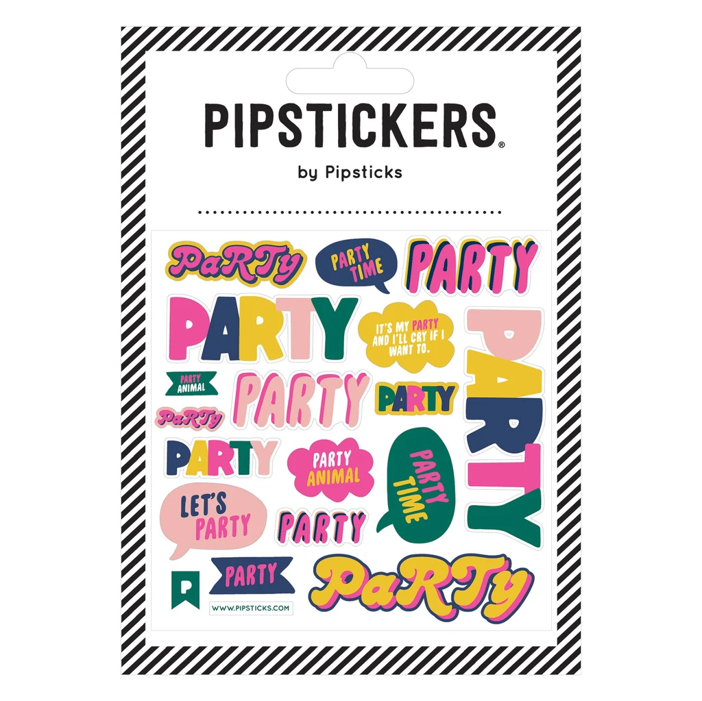 Pipsticks-Pipsticks - Stickers Party Time-AS002751-Legacy Toys