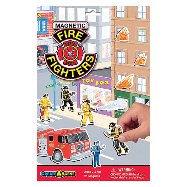 Play Monster-Create-A-Scene - Firefighters-7126-Legacy Toys