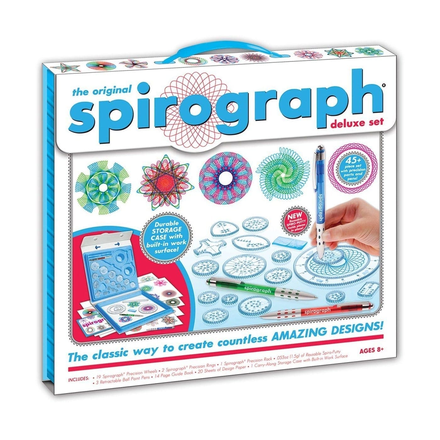 Play Monster-Spirograph Deluxe Set-1001-Legacy Toys