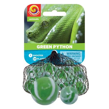 Play Visions-Marbles in a Net-77372-Green Python-Legacy Toys