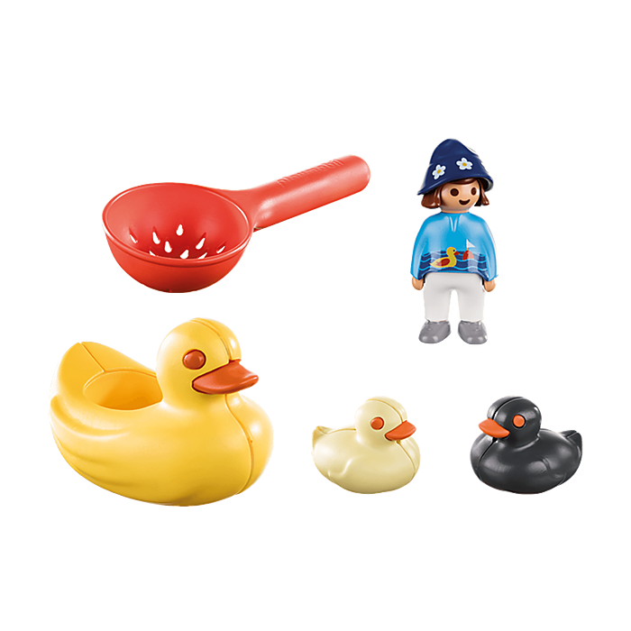 Playmobil-1.2.3. Duck Family-70271-Legacy Toys