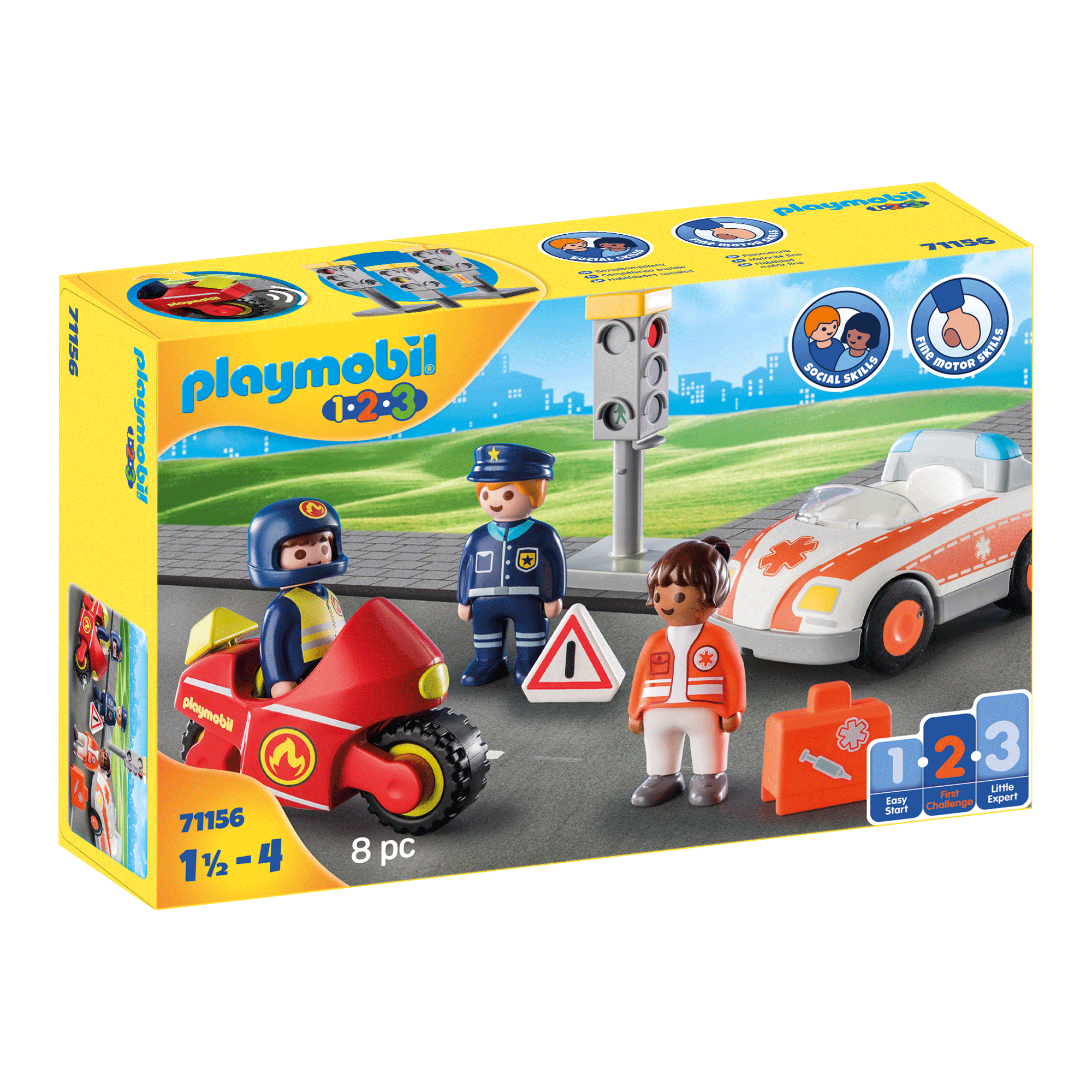 Playmobil-1.2.3. Everyday Heroes-71156-Legacy Toys