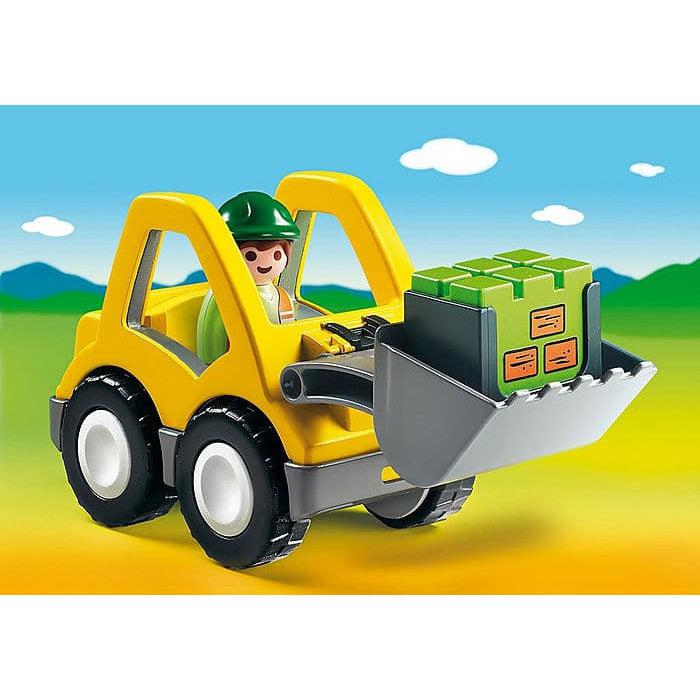 Playmobil-1.2.3. Excavator-6775-Legacy Toys