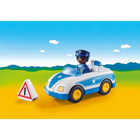 Playmobil-1.2.3. Police Car-9384-Legacy Toys