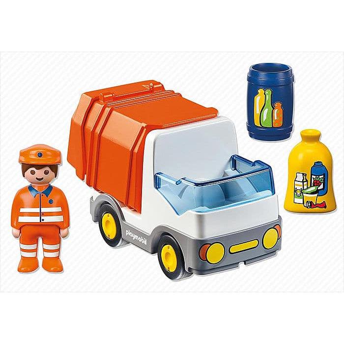 Playmobil-1.2.3. Recycling Truck-6774-Legacy Toys