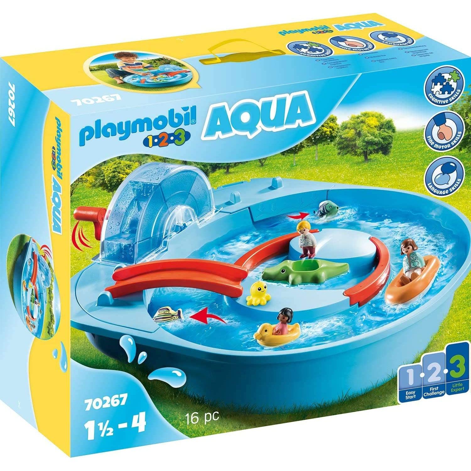Playmobil-1.2.3. Splish Splash Water Park-70267-Legacy Toys