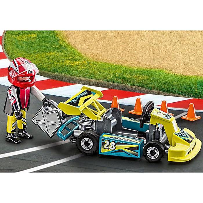 Playmobil-Action - Go-Kart Racer Carry Case-9322-Legacy Toys