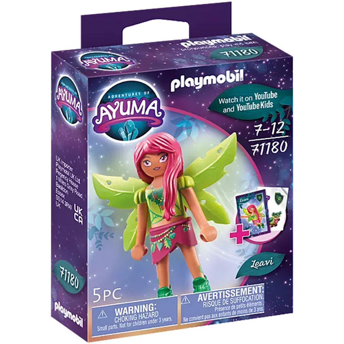Playmobil-Adventures of Ayuna - Forest Fairy Leavi-71180-Legacy Toys