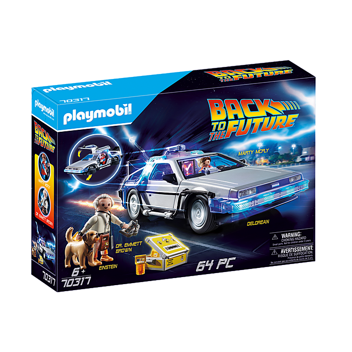 Playmobil-Back to the Future - DeLorean-70317-Legacy Toys