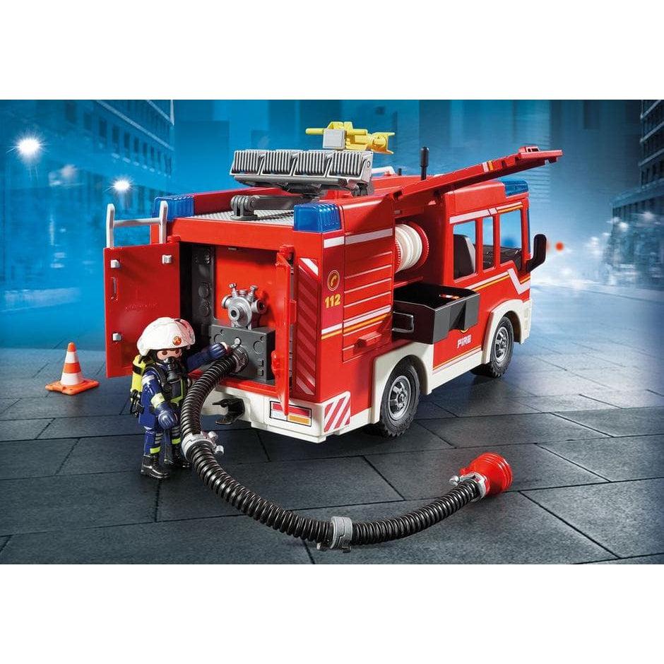 Playmobil-City Action - Fire Engine-9464-Legacy Toys