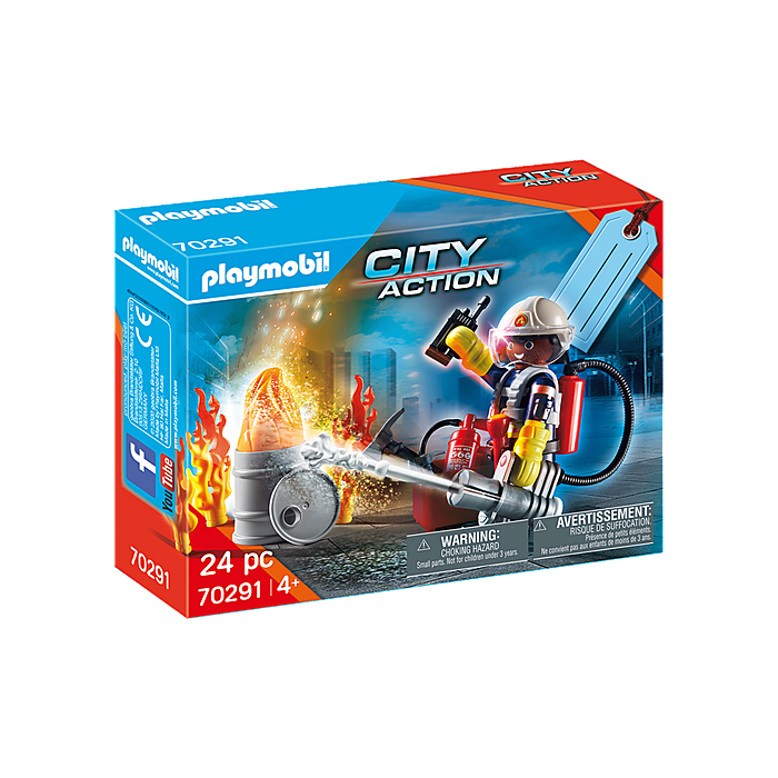 Playmobil-City Action - Fire Rescue Gift Set-70291-Legacy Toys