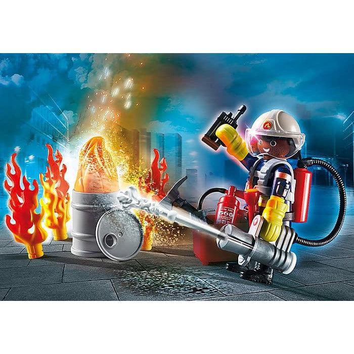 Playmobil-City Action - Fire Rescue Gift Set-70291-Legacy Toys