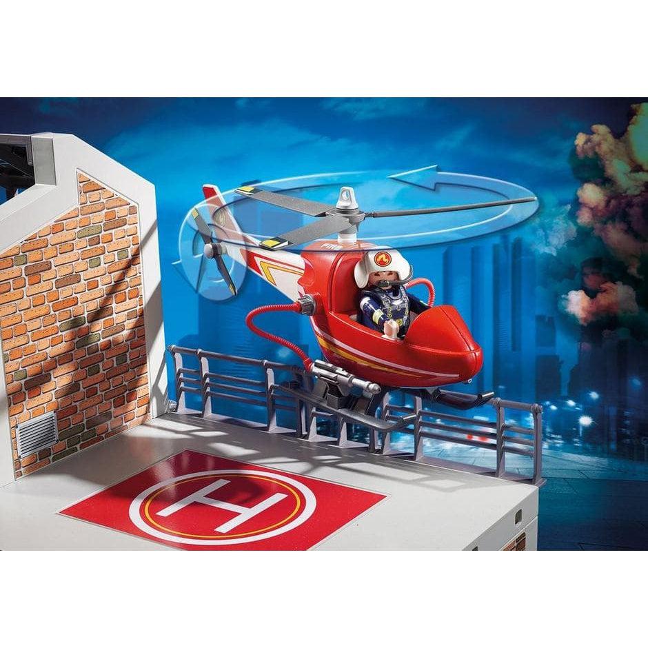 Playmobil-City Action - Fire Station-9462-Legacy Toys