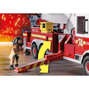 City Action - Rescue Vehicles: Fire Engine with Tower Ladder