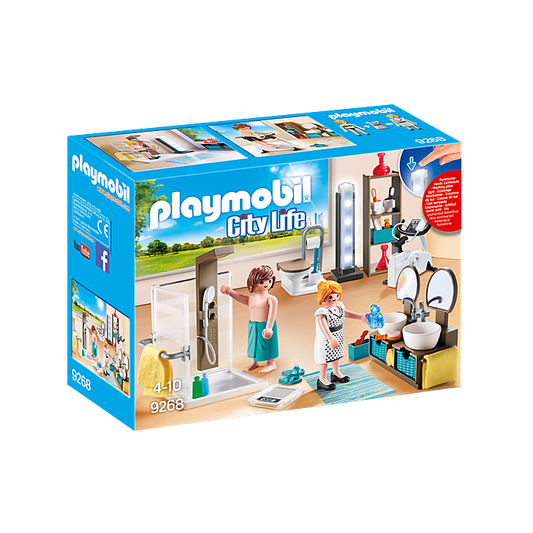 Playmobil-City Life - Bathroom-9268-Legacy Toys