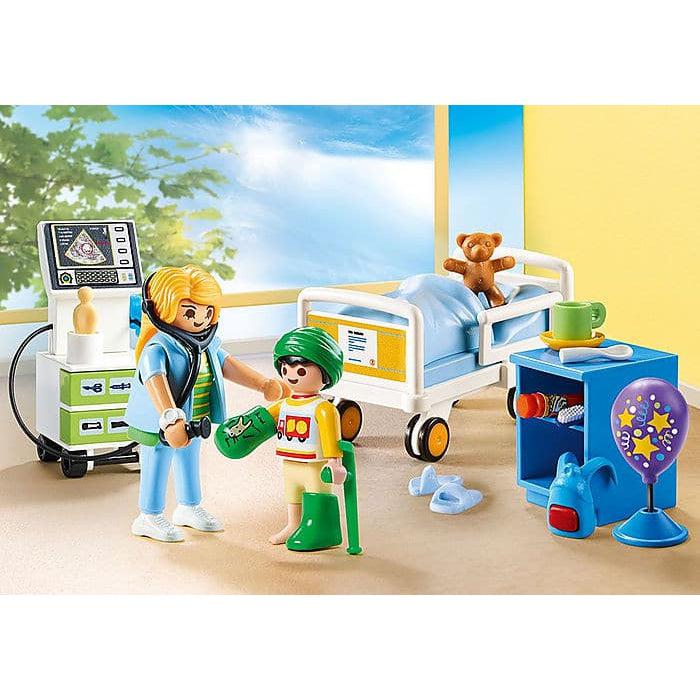 Playmobil-City Life - Children's Hospital Room-70192-Legacy Toys