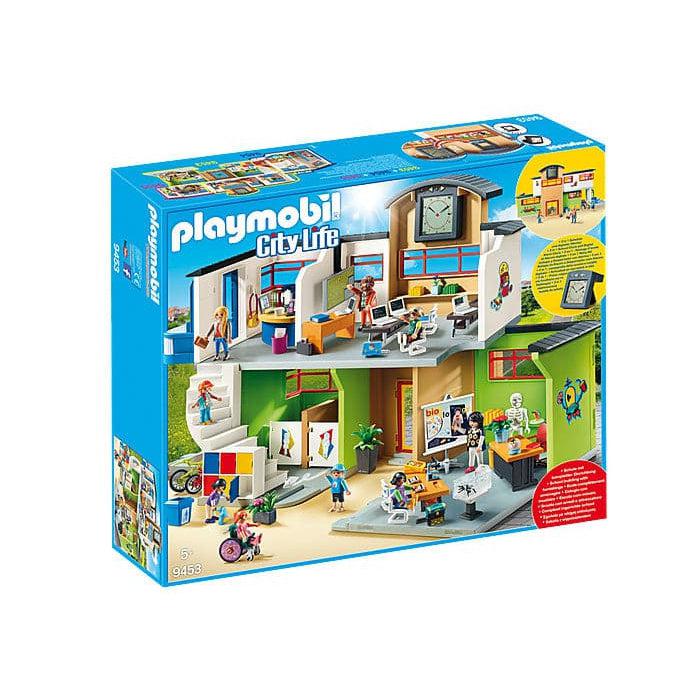 Playmobil-City Life - Furnished School Building-9453-Legacy Toys